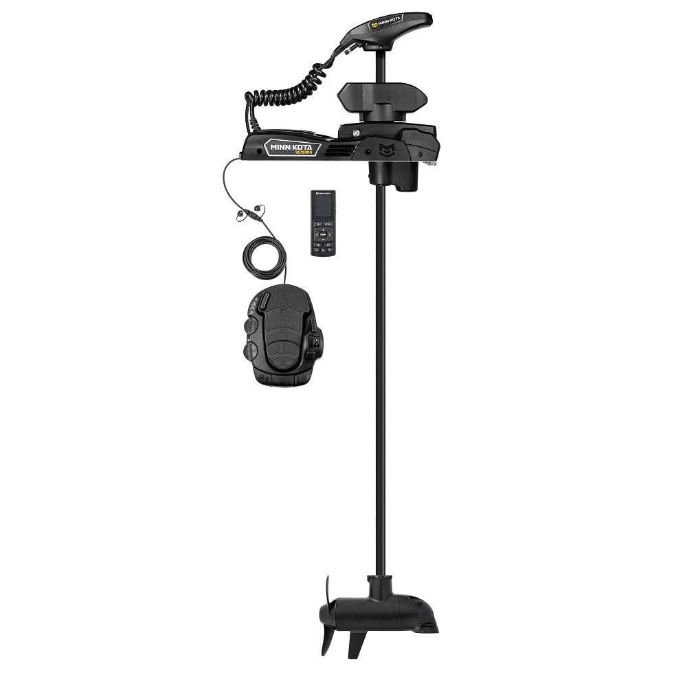 Minn Kota Ulterra Quest with 72" shaft and dual spectrum chirp transducer trolling motor