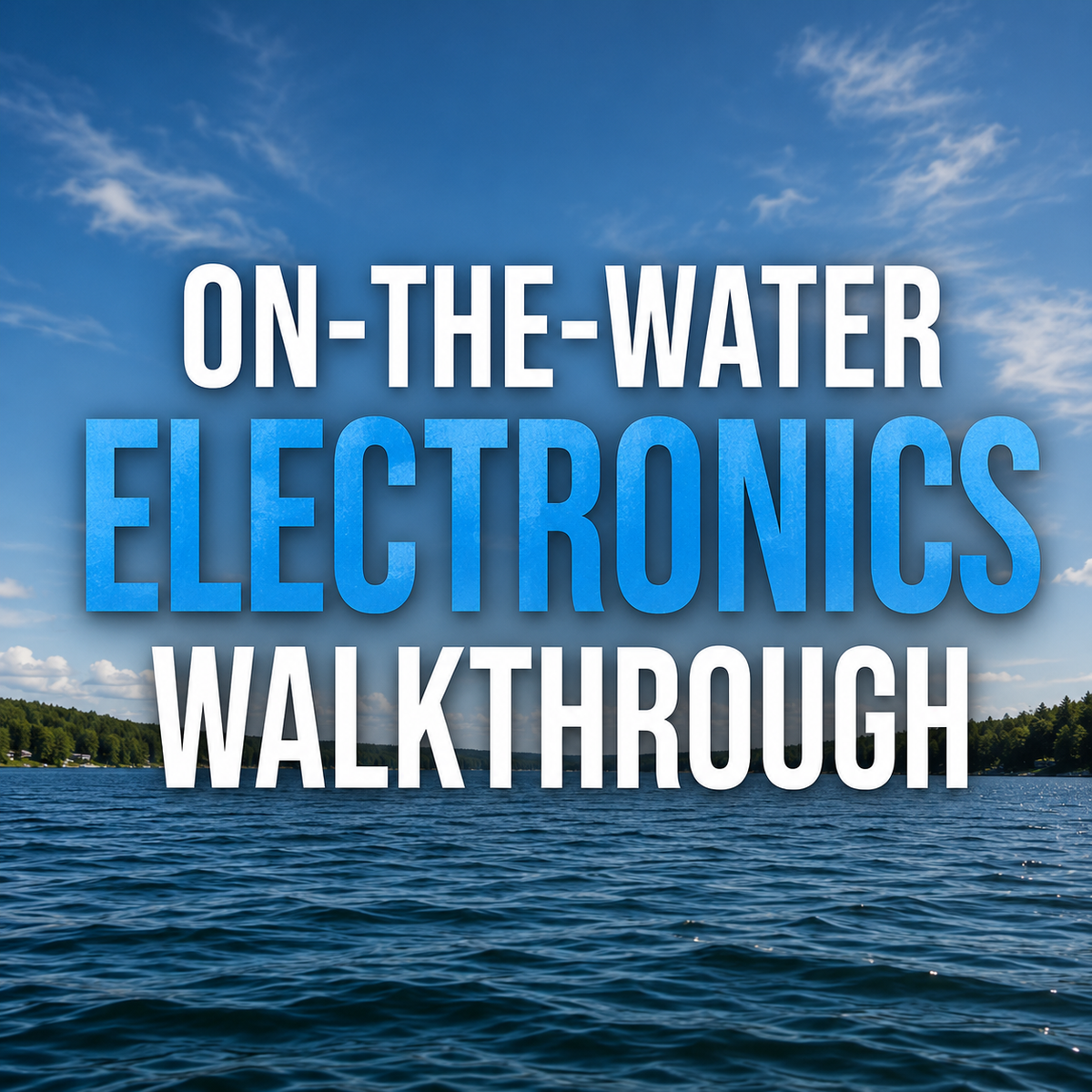 On Water Electronics Walkthrough 1 Hour