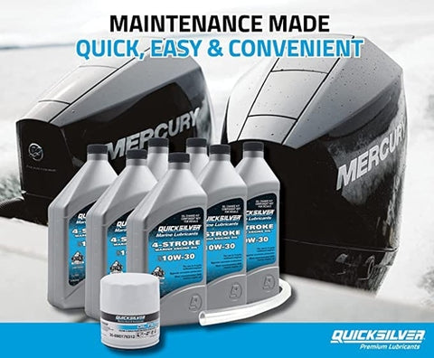 Mercury 175-300 HP V6 (3.4L) and V8 (4.6L) Oil Change Kit