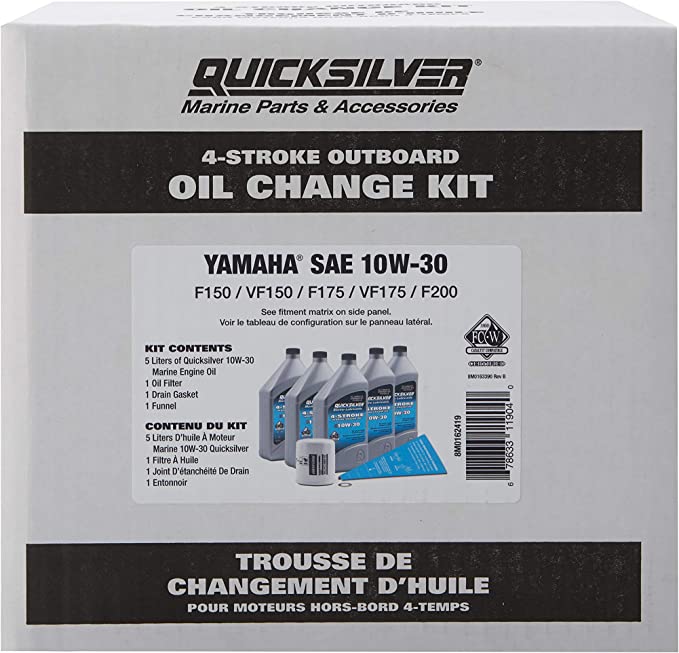 Yamaha F150 Outboard Oil Change Kit