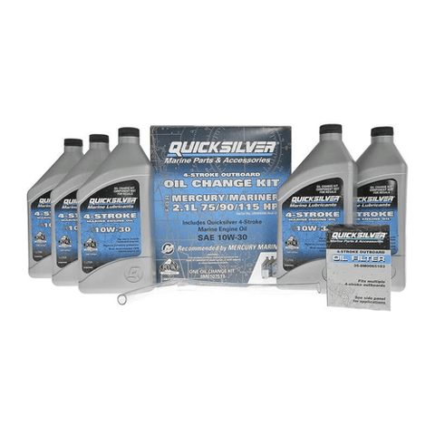 Mercury 75/90/115 HP (2.1L) Oil Change Kit