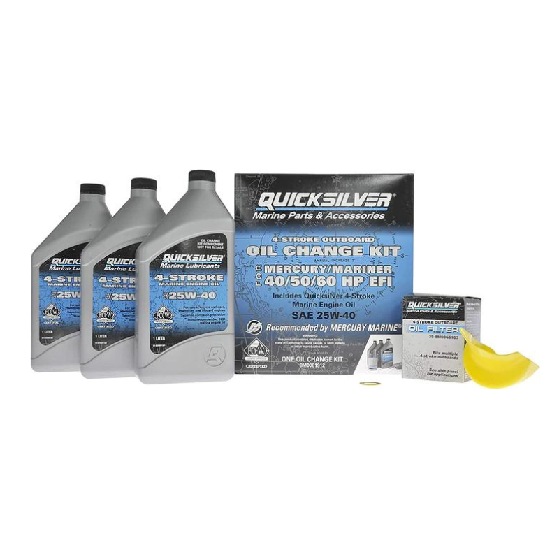 Mercury 40/50/60 HP Oil Change Kit