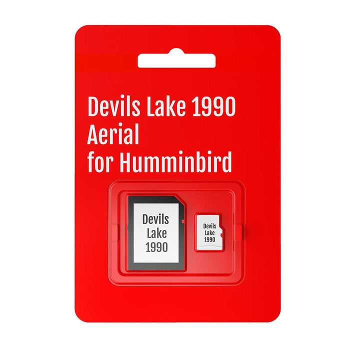 Devils Lake 1990 Aerial for Humminbird
